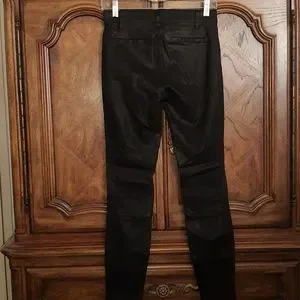 J Brand Jeans J Brand Tabitha Moto Skinny Jeans Black Quartz